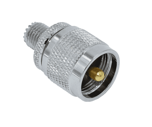 Mini UHF Female - UHF Male Adapter