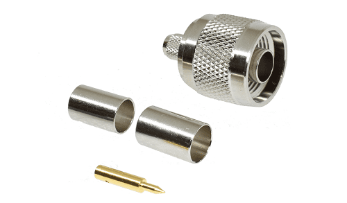 N Type Crimp Plug RG6, TCX-5CFWS