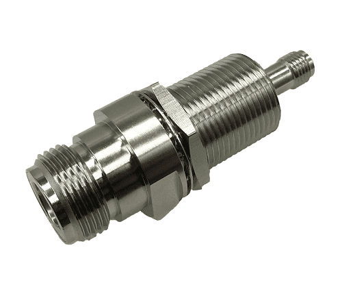 N Type Jack - SMA Jack Bulkhead Adaptor (53mm)