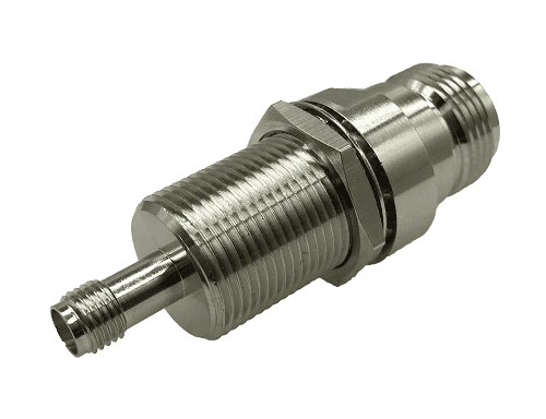 N Type Jack - SMA Jack Bulkhead Adaptor (53mm)