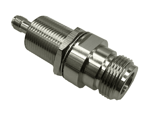 N Type Jack - SMA Jack Bulkhead Adaptor (53mm)