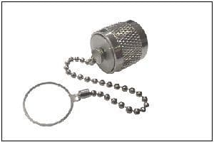 N Type Plug Cap & Chain