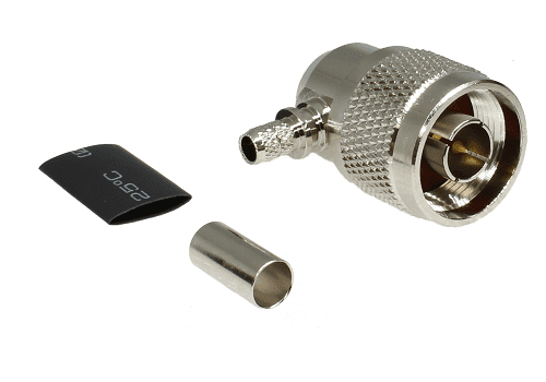 N Type Right-Angled Crimp Plug LMR200