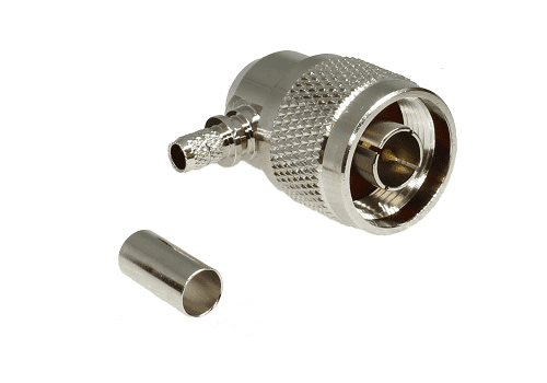 N Type Right-Angled Crimp Plug LMR200