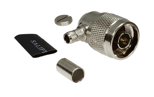 N Type Right-Angled Crimp Plug LMR240