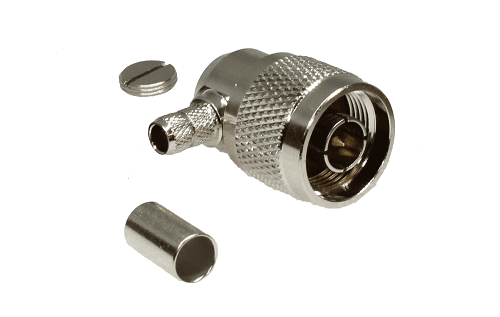 N Type Right-Angled Crimp Plug LMR240