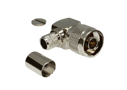N Type Right-Angled Crimp Plug RG213
