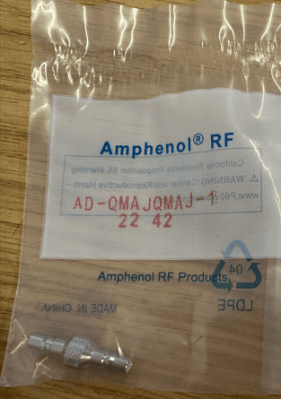 QMA Female to QMA Female Adaptor