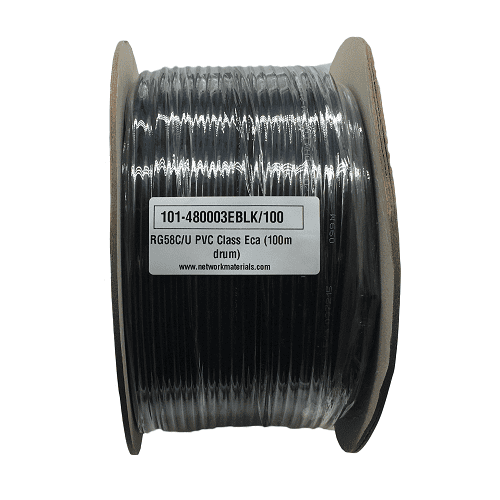 RG58C/U PVC Class Eca 100m drum