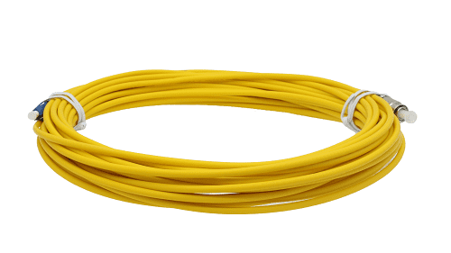 Simplex FC/LC OS2 UPC 2 8mm Yellow LSZH 10m