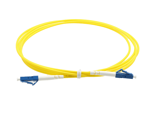 Simplex LC/LC OS2 2 8mm yellow LSZH 2m