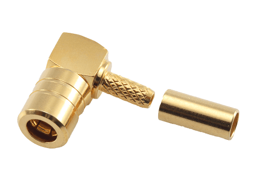 Right Slanted Plug In SMB Right Angled Plugs