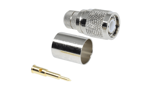 TNC Crimp Plug RG214