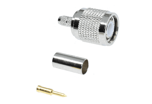 TNC Crimp Plug RG223