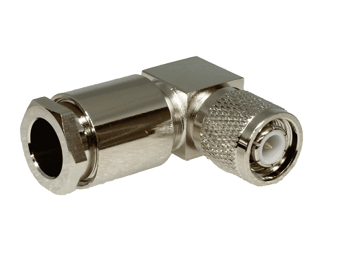 TNC Right-Angled Clamp Plug LMR400