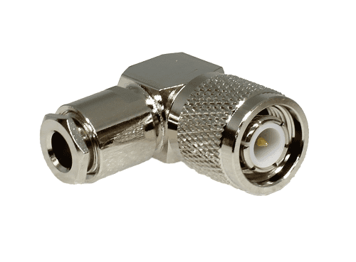 TNC Right-Angled Clamp Plug RG58