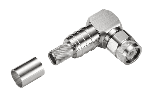 TNC Right-Angled Crimp Plug LMR400 Easy-Fit