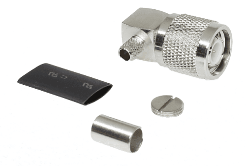 TNC Right-Angled Crimp Plug RG58