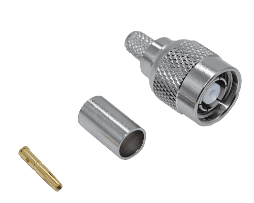 TNC-RP Crimp Plug LMR240 (crimp pin)