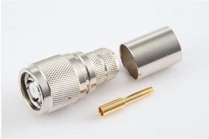 TNC-RP Crimp Plug RG213