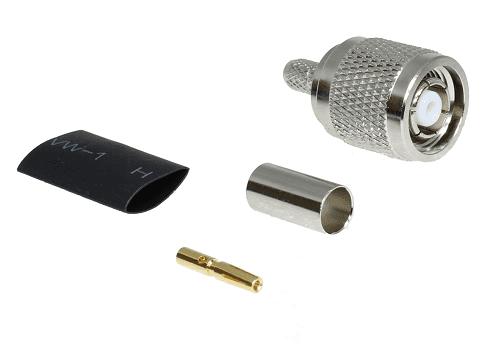 TNC-RP Crimp Plug RG58, LMR195