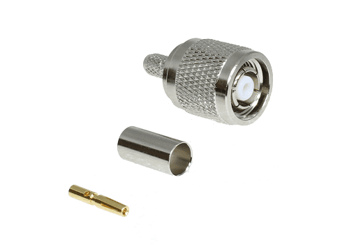 TNC-RP Crimp Plug RG58, LMR195