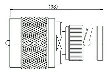UHF Plug to BNC Plug