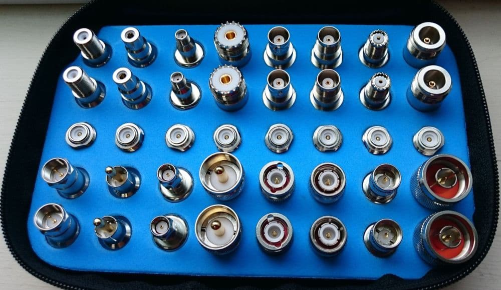 Universal Adaptor Kit 40 Pieces Nickel