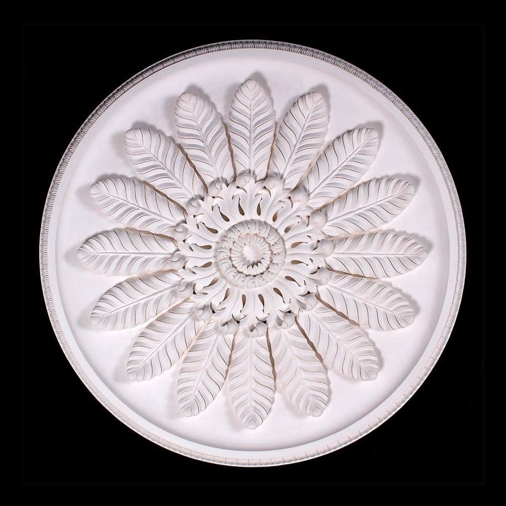 Artex Roses Artex Georgian Ceiling Rose Large | Shelly Lighting