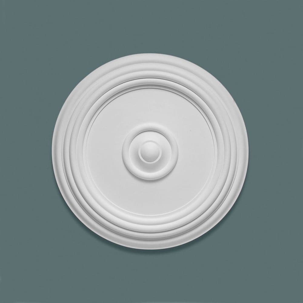 Regency Ceiling Roses Regency Plain Plaster Ceiling Rose - Small