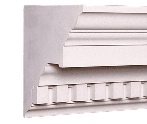 Exterior GRP Dentil Cornice