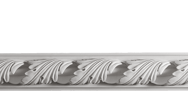 Leaf Plaster Panel Moulding