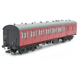 Accurascale Acc2348 57’ Non Gangway BR Suburban Carmine Red BT E43119
