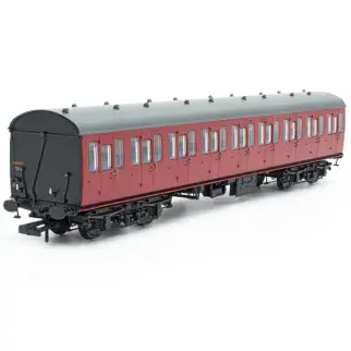 Accurascale Acc2373 57’ Non Gangway BR Suburban Carmine Red M46306