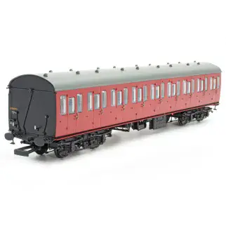 Accurascale Acc2378 57’ Non Gangway BR Suburban Carmine Red TO M48041