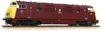 Bachmann 32-068 D838 Rapid Maroon with full  yellow ends