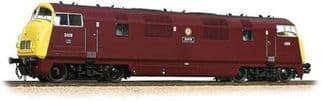 Bachmann 32-068 D838 Rapid Maroon with full  yellow ends