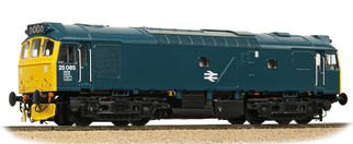 Bachmann 32-344 Class 25/2 25085 BR Blue full yellow ends