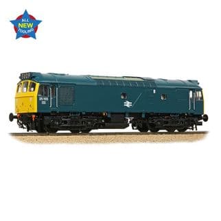 Bachmann 32-345 Class 25/2 25155 BR Blue full yellow ends