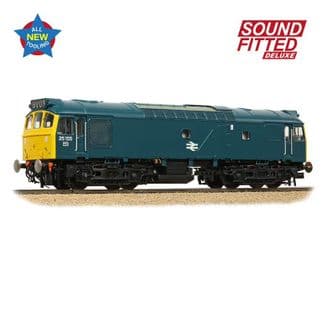 Bachmann 32-345SFX Class 25/2 25155 BR Blue yellow ends