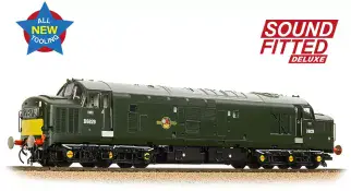 Bachmann 35-306SFX Class 37/0 D6829 BR Green Small yellow panel Centre Headcode