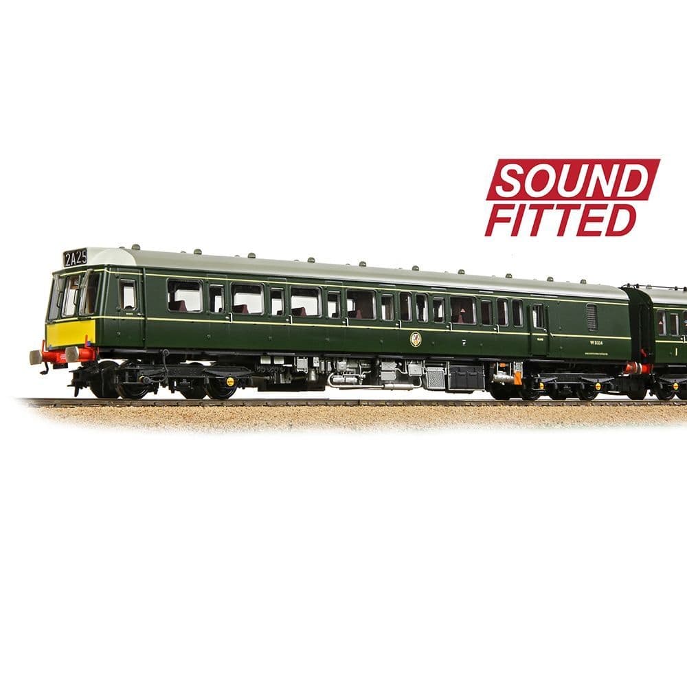 Bachmann 35-503SF 117 Class 3 car DMU R334 BR Green with small warning ...
