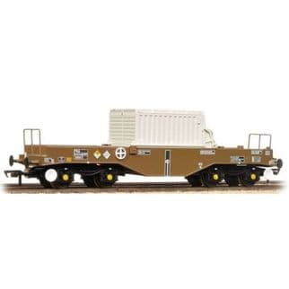 Bachmann 38-345B FNA Nuclear Flask wagon flat floor