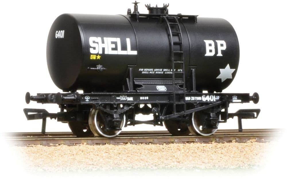 Bachmann 38-776 Anchor mounted Tank wagon Shell BP 6401