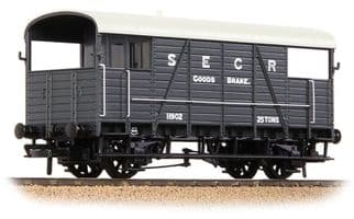 Bachmann 38-915 25T Dancehall Brake Van SECR Grey