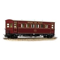 Bachmann  394-025A  Gloucester Bogie Coach Ashover Light Railway Crimson