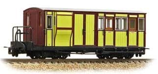 Bachmann  394-081 Ffestiniog Railway Brake Third Yellow/Crimson No2