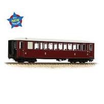 Bachmann  394-101A Ffestiniog Railway Tin Car Saloon Third 120 Maroon