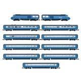 Dapol 2D-019-300 Class 43 HST Blue Pullman 11 car unit