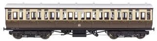 Dapol 4P-020-112 GWR Toplight Coach Lined Chocolate/cream All Third 3904